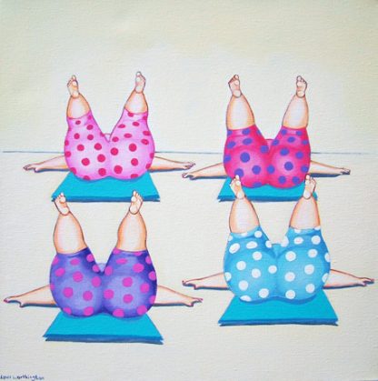 Lynn Worthington Card - A Good Routine - GC9412