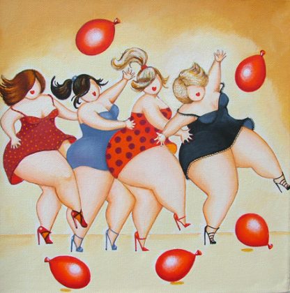 Lynn Worthington Card - Girls Night Out - GC8812