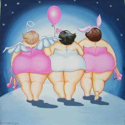 Lynn Worthington Card - It was a Good Night Out - GC9512