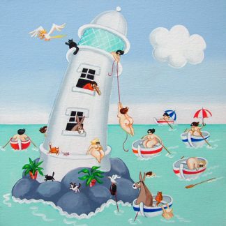 Lynn Worthington Card - Lighthouse Invasion - GC8012