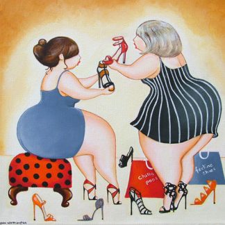 Lynn Worthington Card - New Shoes - GC8912