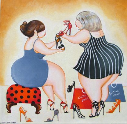 Lynn Worthington Card - New Shoes - GC8912