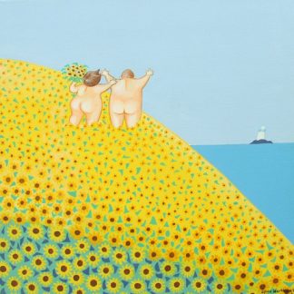 Lynn Worthington Card - Sunflowers - GC4113