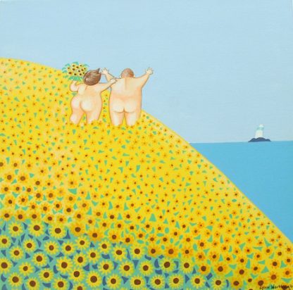 Lynn Worthington Card - Sunflowers - GC4113